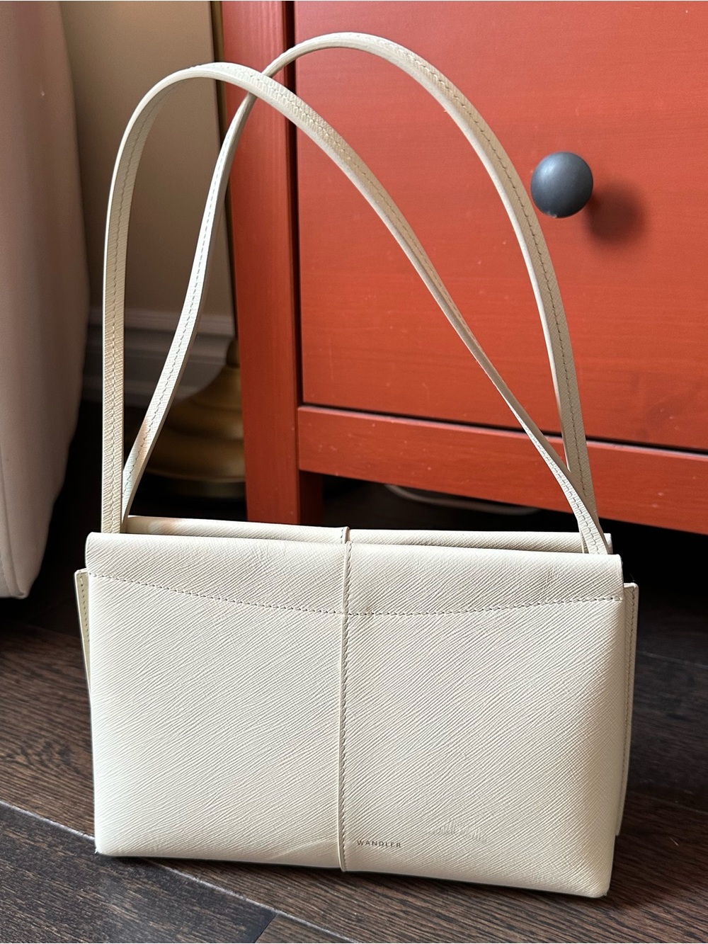 Wandler Carly Mini Leather Shoulder Bag Magnetic Closure $490 USD